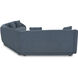 Fraser Blue Modular Sectional, 4 Piece